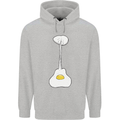 Funny Egg Guitar Acoustic Electric Bass Childrens Kids Hoodie Sports Grey