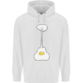 Funny Egg Guitar Acoustic Electric Bass Childrens Kids Hoodie White