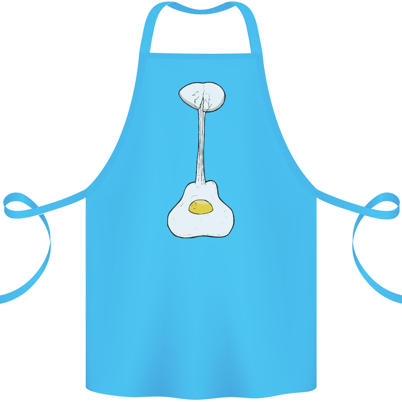 Funny Egg Guitar Acoustic Electric Bass Cotton Apron 100% Organic Turquoise