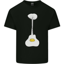 Funny Egg Guitar Acoustic Electric Bass Kids T-Shirt Childrens Black