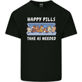 Funny Equestrian Horse Pills Kids T-Shirt Childrens Black
