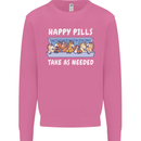Funny Equestrian Horse Pills Mens Sweatshirt Jumper Azalea