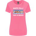 Funny Equestrian Horse Pills Womens Wider Cut T-Shirt Azalea