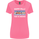 Funny Equestrian Horse Pills Womens Wider Cut T-Shirt Azalea