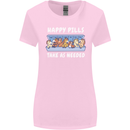 Funny Equestrian Horse Pills Womens Wider Cut T-Shirt Light Pink