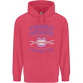 Funny Female Mechanic Childrens Kids Hoodie Heliconia