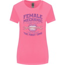 Funny Female Mechanic Womens Wider Cut T-Shirt Azalea