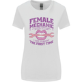 Funny Female Mechanic Womens Wider Cut T-Shirt White