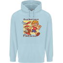 Funny Firework Bonfire Night Guy Fawkes Childrens Kids Hoodie Light Blue