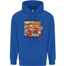 Funny Firework Bonfire Night Guy Fawkes Childrens Kids Hoodie Royal Blue