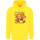 Funny Firework Bonfire Night Guy Fawkes Childrens Kids Hoodie Yellow