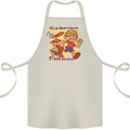 Funny Firework Bonfire Night Guy Fawkes Cotton Apron 100% Organic Natural