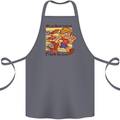 Funny Firework Bonfire Night Guy Fawkes Cotton Apron 100% Organic Steel