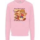 Funny Firework Bonfire Night Guy Fawkes Kids Sweatshirt Jumper Light Pink