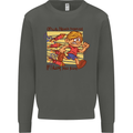 Funny Firework Bonfire Night Guy Fawkes Kids Sweatshirt Jumper Storm Grey