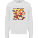 Funny Firework Bonfire Night Guy Fawkes Kids Sweatshirt Jumper White