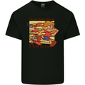 Funny Firework Bonfire Night Guy Fawkes Kids T-Shirt Childrens Black