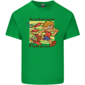 Funny Firework Bonfire Night Guy Fawkes Kids T-Shirt Childrens Irish Green