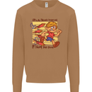 Funny Firework Bonfire Night Guy Fawkes Mens Sweatshirt Jumper Caramel Latte