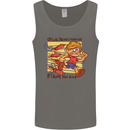 Funny Firework Bonfire Night Guy Fawkes Mens Vest Tank Top Charcoal