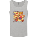 Funny Firework Bonfire Night Guy Fawkes Mens Vest Tank Top Sports Grey