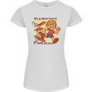 Funny Firework Bonfire Night Guy Fawkes Womens Petite Cut T-Shirt White