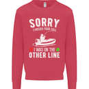 Funny Fishing Fisherman On the Other Line Mens Sweatshirt Jumper Heliconia