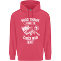 Funny Fishing Those Who Bait Fisherman Childrens Kids Hoodie Heliconia