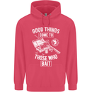 Funny Fishing Those Who Bait Fisherman Childrens Kids Hoodie Heliconia