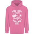 Funny Fishing Those Who Bait Fisherman Mens 80% Cotton Hoodie Azelea