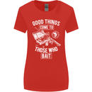 Funny Fishing Those Who Bait Fisherman Womens Wider Cut T-Shirt Red