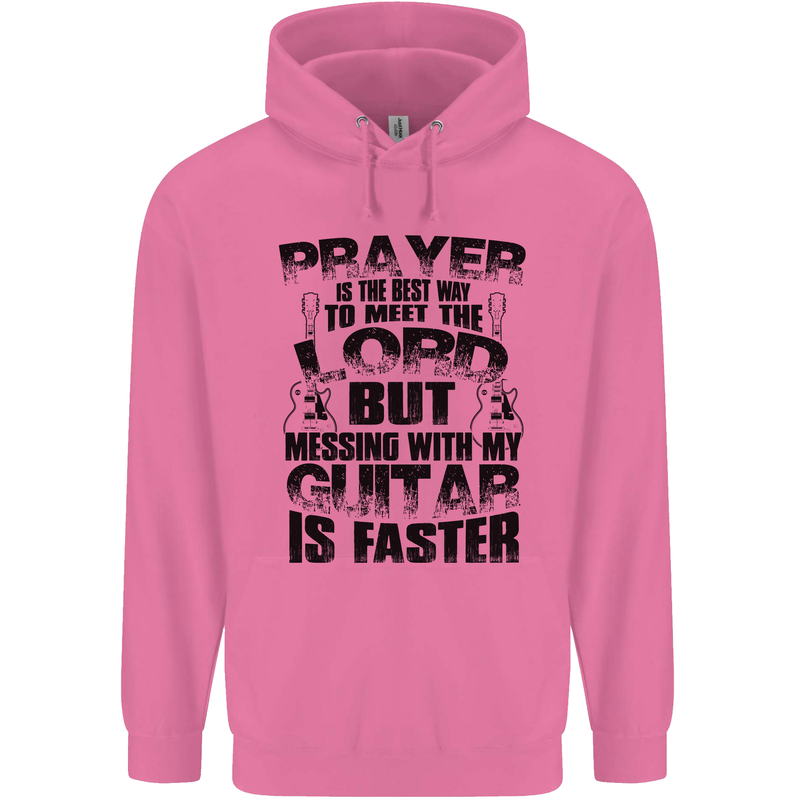 Funny Guitar Slogan Childrens Kids Hoodie Azalea