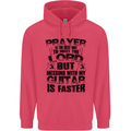 Funny Guitar Slogan Childrens Kids Hoodie Heliconia