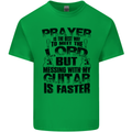 Funny Guitar Slogan Kids T-Shirt Childrens Irish Green