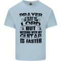 Funny Guitar Slogan Kids T-Shirt Childrens Light Blue
