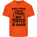 Funny Guitar Slogan Mens Cotton T-Shirt Tee Top Orange