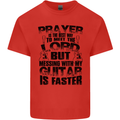 Funny Guitar Slogan Mens Cotton T-Shirt Tee Top Red