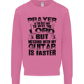 Funny Guitar Slogan Mens Sweatshirt Jumper Azalea