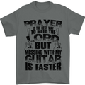 Funny Guitar Slogan Mens T-Shirt 100% Cotton Charcoal