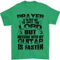 Funny Guitar Slogan Mens T-Shirt 100% Cotton Irish Green