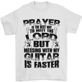 Funny Guitar Slogan Mens T-Shirt 100% Cotton White