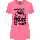 Funny Guitar Slogan Womens Wider Cut T-Shirt Azalea