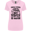 Funny Guitar Slogan Womens Wider Cut T-Shirt Light Pink