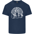 Funny Gym Quote Bodybuilding Training Kids T-Shirt Childrens Navy Blue