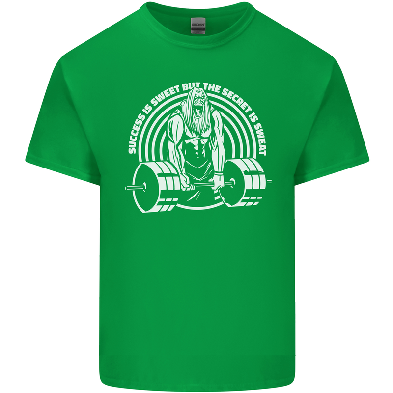 Funny Gym Quote Bodybuilding Training Mens Cotton T-Shirt Tee Top Irish Green