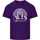 Funny Gym Quote Bodybuilding Training Mens Cotton T-Shirt Tee Top Purple