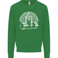 Funny Gym Quote Bodybuilding Training Mens Sweatshirt Jumper Irish Green