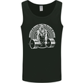 Funny Gym Quote Bodybuilding Training Mens Vest Tank Top Black