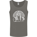 Funny Gym Quote Bodybuilding Training Mens Vest Tank Top Charcoal