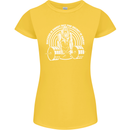 Funny Gym Quote Bodybuilding Training Womens Petite Cut T-Shirt Yellow
